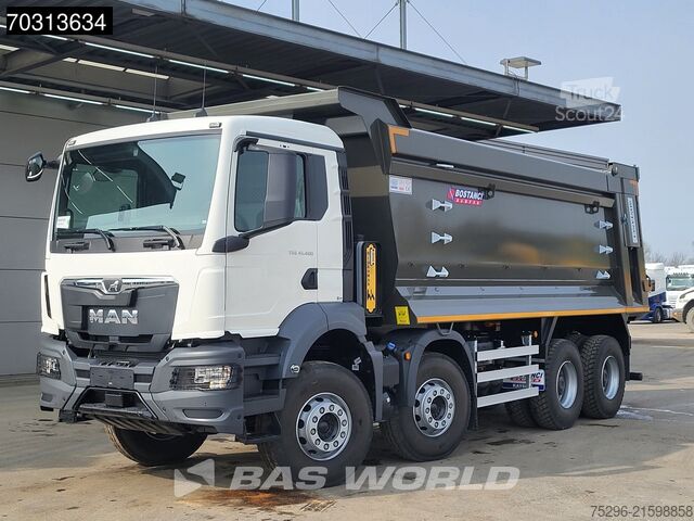Ribaltabile MAN TGS 41.480 8X4 NEW! 26m3 Tipper Full Steel susp...