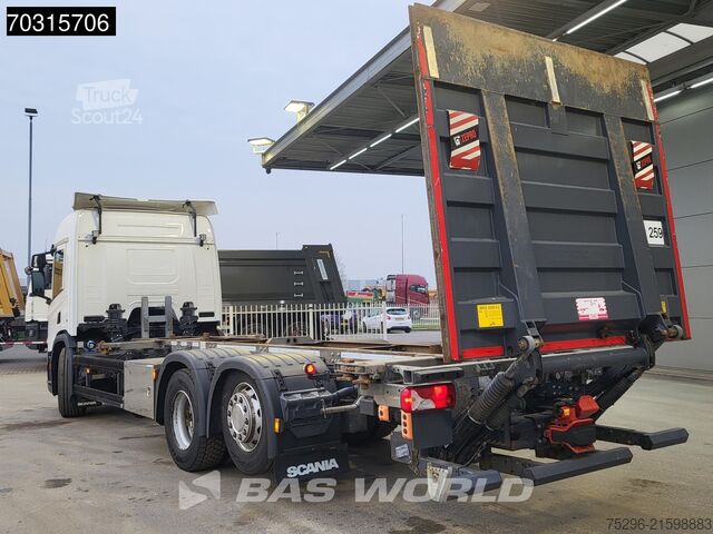 BDF-System Scania P500 P 6X2 2500kg Ladebordwand Lift+steering ax...