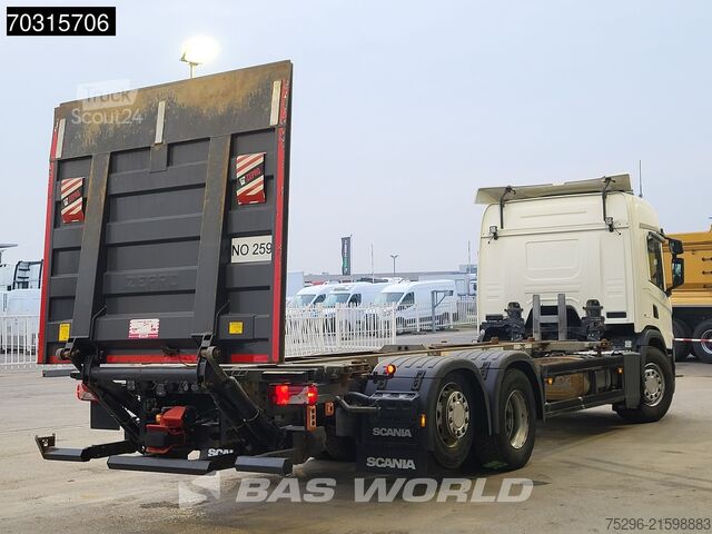 BDF-System Scania P500 P 6X2 2500kg Ladebordwand Lift+steering ax...