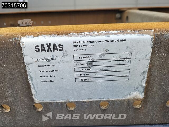 BDF-System Scania P500 P 6X2 2500kg Ladebordwand Lift+steering ax...