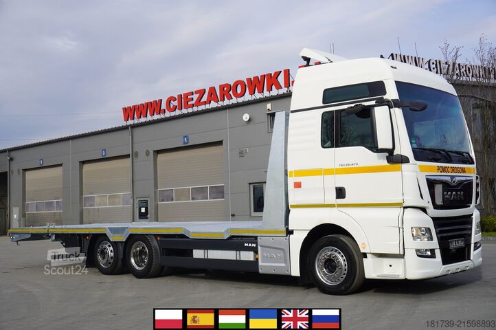 Autojeřáb MAN TGX 26.470 tow truck / NEW galvanized pl