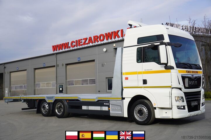 Autojeřáb MAN TGX 26.470 tow truck / NEW galvanized pl