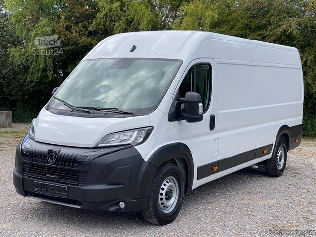 Fourgon tôlé à empattement long et toit surélevé Peugeot Boxer Kasten 435 L4H2  180 AUT/NAvi/PDC