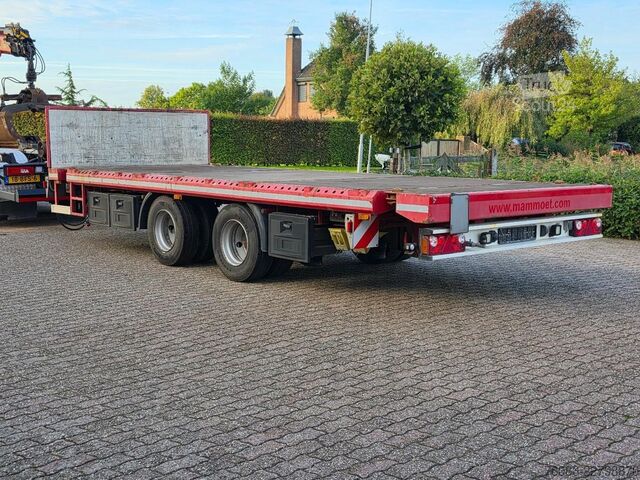 Surbaissé Nooteboom FELLECHNER MP22-S18 container aanhanger, met ro...