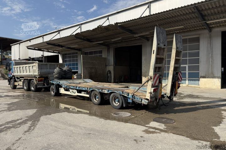 Remorque porte-engins surbaissée Fliegl DTS 360