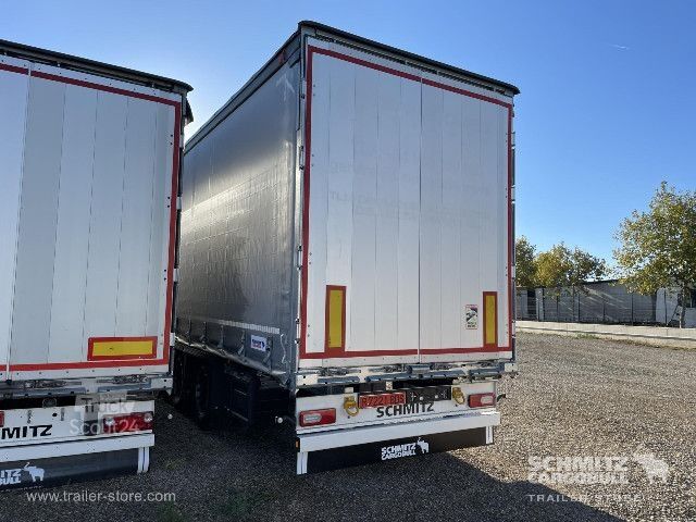 Åben sættevogn med presenning Schmitz Cargobull Curtainsider Mega