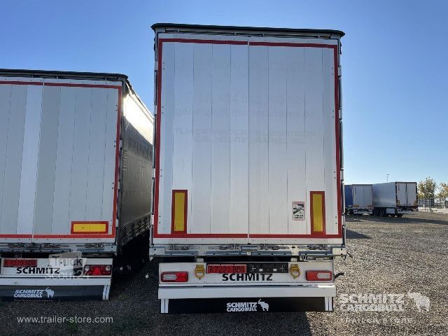 Åben sættevogn med presenning Schmitz Cargobull Curtainsider Mega