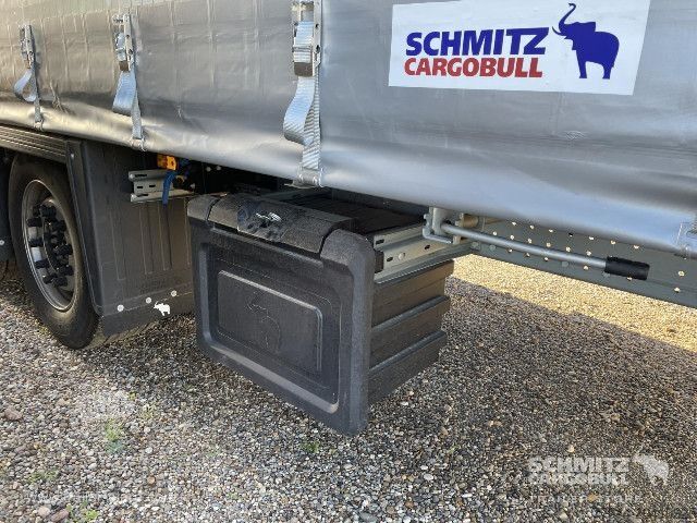 Åben sættevogn med presenning Schmitz Cargobull Curtainsider Mega