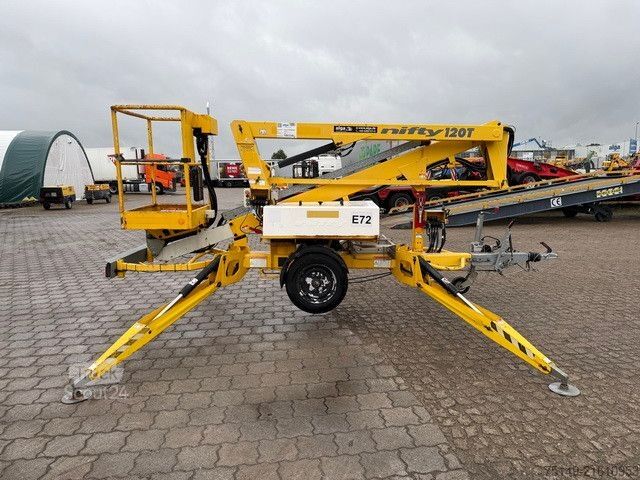 Radna platforma NIFTYLIFT 120 TE, Arbeitshöhe 12.2m, Korb, Batterie