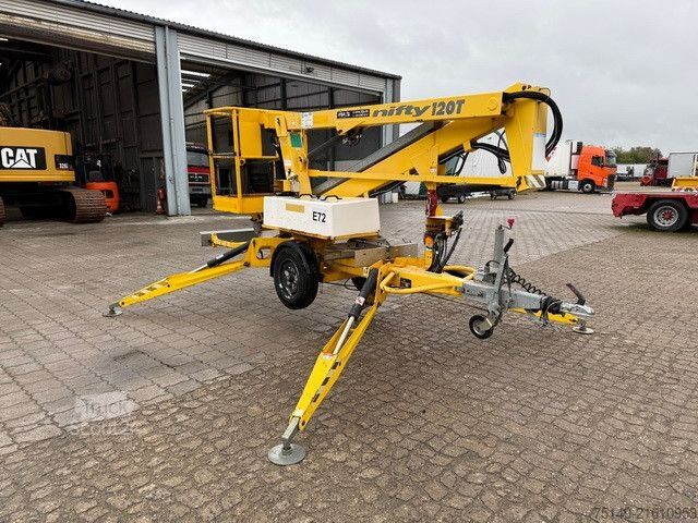 Radna platforma NIFTYLIFT 120 TE, Arbeitshöhe 12.2m, Korb, Batterie