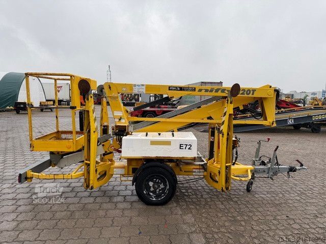 Radna platforma NIFTYLIFT 120 TE, Arbeitshöhe 12.2m, Korb, Batterie