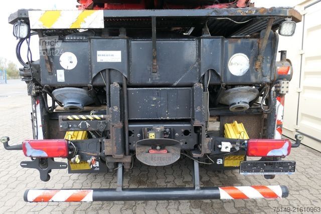 Düz kasa kamyon MAN 26.430 TGA 6x4, Palfinger 45000 ELAW, 32m, AHK