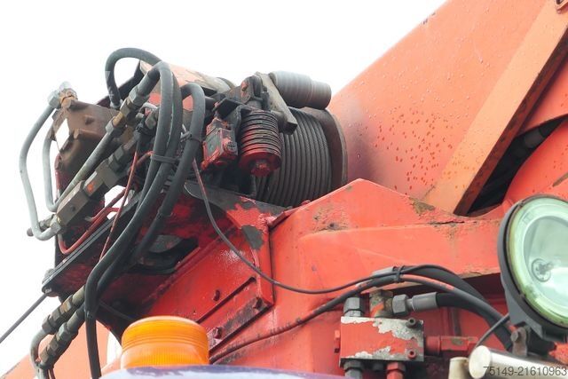 Düz kasa kamyon MAN 26.430 TGA 6x4, Palfinger 45000 ELAW, 32m, AHK