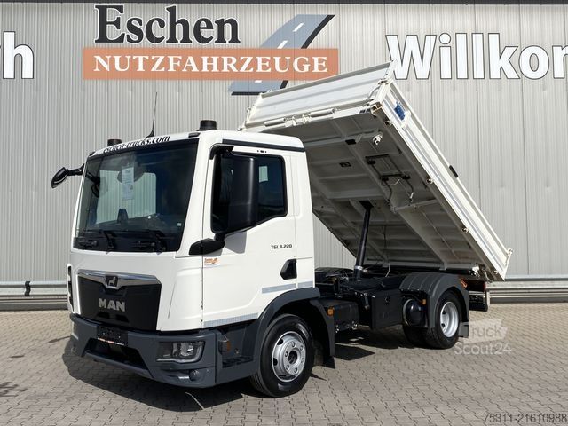 Tipper van MAN TGL 8.220 BB| erst 9TKM!*MEILLER*2x AHK*3x Sitze