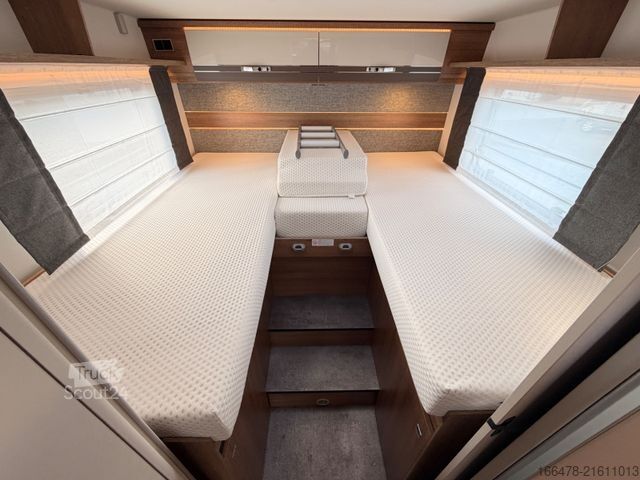 Polintegriran avtodom DETHLEFFS Trend T 7057 EB *Einzelbetten-Hubbett*