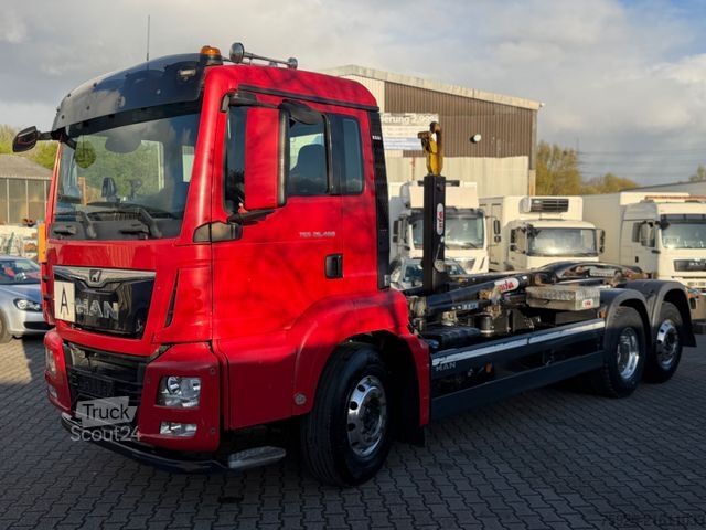 Roll-off tipper truck MAN TGS 26.460 *Retarder*Abroller*Hyvalift*