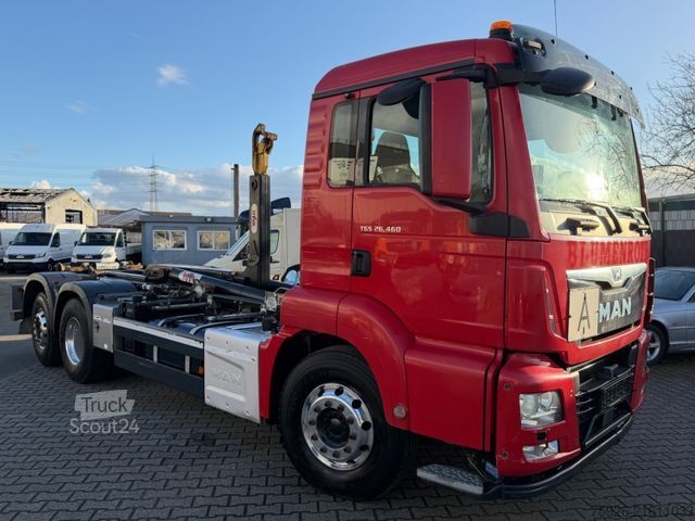 Roll-off tipper truck MAN TGS 26.460 *Retarder*Abroller*Hyvalift*