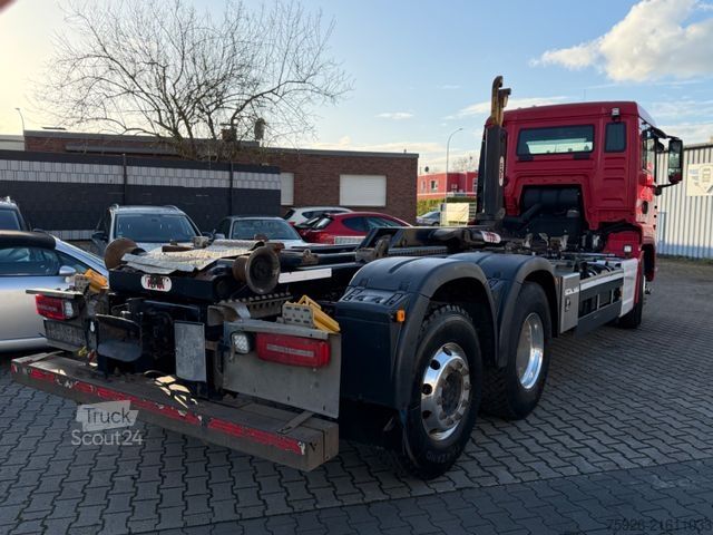 Roll-off tipper truck MAN TGS 26.460 *Retarder*Abroller*Hyvalift*