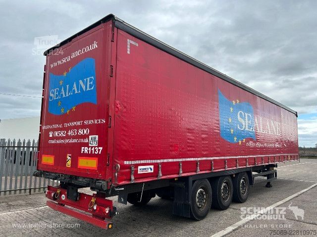 Semiremorcă deschisă cu prelată Schmitz Cargobull Curtainsider Standard