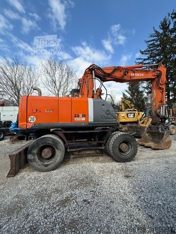 Mobile excavator HITACHI ZX190W-3