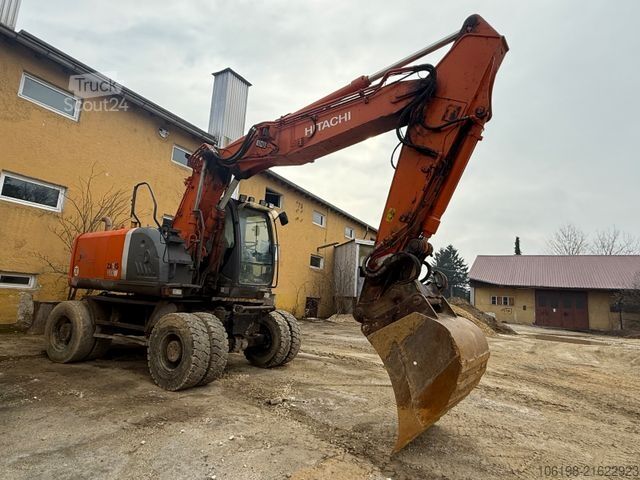Mobile excavator HITACHI ZX190W-3