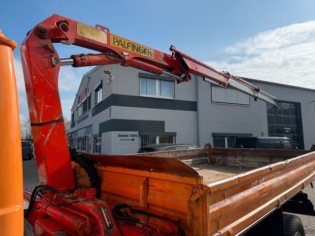 Třístranná sklápěcí dodávka MAN 9.136 3-S.-Kipper + Kran