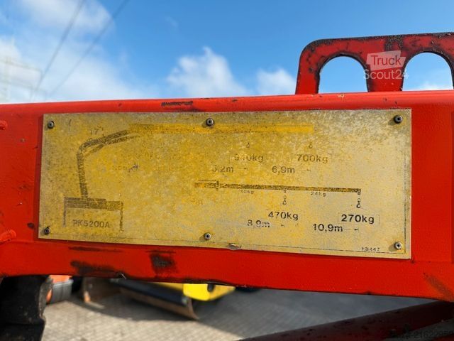 Třístranná sklápěcí dodávka MAN 9.136 3-S.-Kipper + Kran