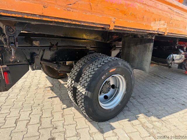 Třístranná sklápěcí dodávka MAN 9.136 3-S.-Kipper + Kran