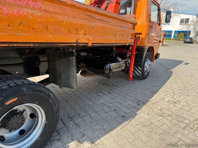 Třístranná sklápěcí dodávka MAN 9.136 3-S.-Kipper + Kran