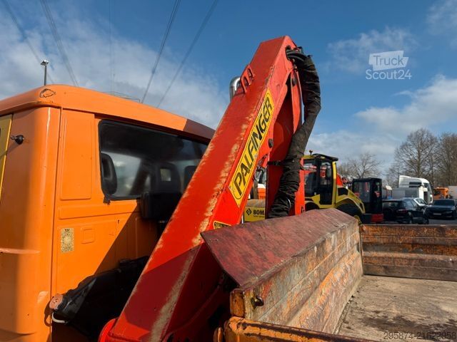 Třístranná sklápěcí dodávka MAN 9.136 3-S.-Kipper + Kran