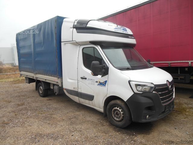 Aizkaru sānu furgons RENAULT MASTER 2,3 DCi, TWIN CAB,  MOTORAUSFALL!!