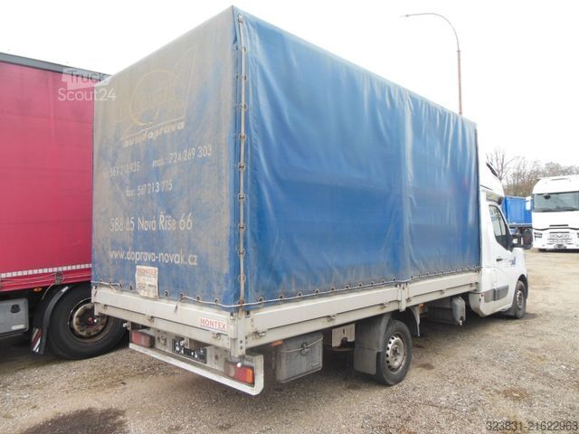 Aizkaru sānu furgons RENAULT MASTER 2,3 DCi, TWIN CAB,  MOTORAUSFALL!!