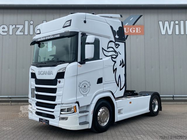 Standard tractor unit SCANIA S 540 LL NB*Schubbodenhydraulik*TV*Mikrowelle