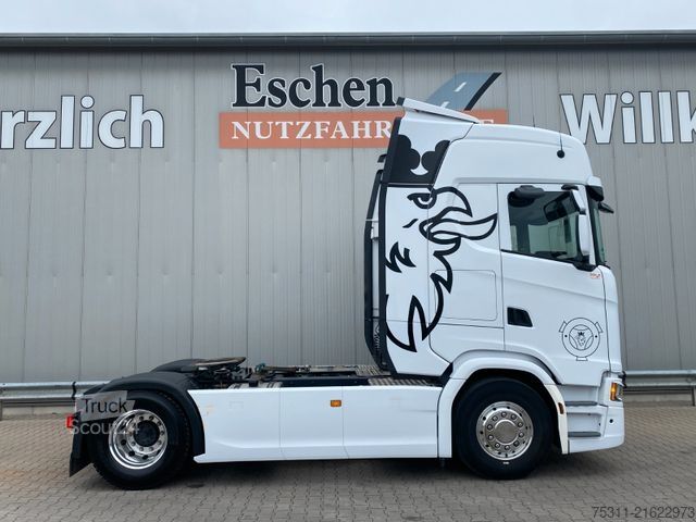 Standard tractor unit SCANIA S 540 LL NB*Schubbodenhydraulik*TV*Mikrowelle