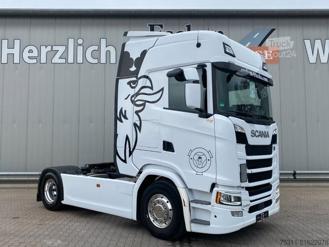 Standard tractor unit SCANIA S 540 LL NB*Schubbodenhydraulik*TV*Mikrowelle