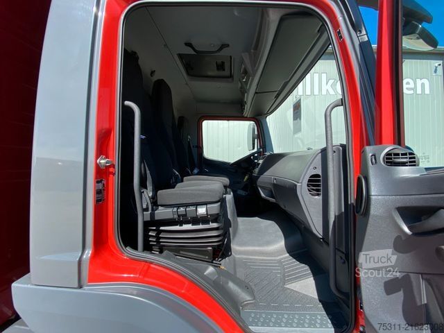 LKW mit Kofferaufbau MERCEDES-BENZ Atego 1218 I Möbelkoffer*Holz*3x Sitze*Automatik