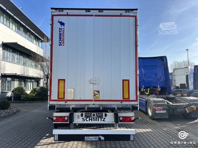 Box semitrailer SCHMITZ CARGOBULL Kofferauflieger SBO 18 - 13.62 Express