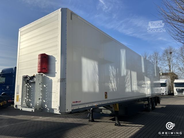 Box semitrailer SCHMITZ CARGOBULL Kofferauflieger SBO 18 - 13.62 Express