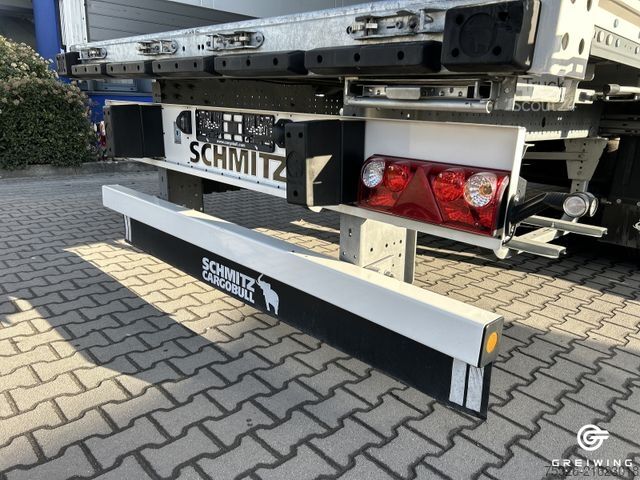 Box semitrailer SCHMITZ CARGOBULL Kofferauflieger SBO 18 - 13.62 Express