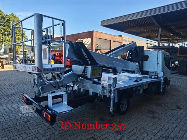 Plataforma elevatória Nissan Cabstar 35.13 NT400 Multitel MX 250