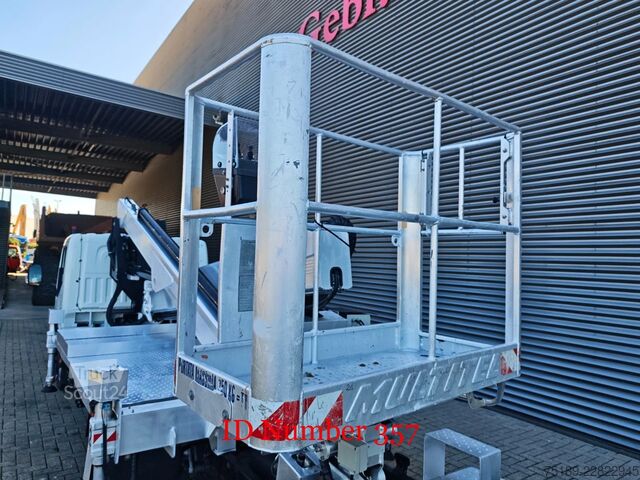 Plataforma elevatória Nissan Cabstar 35.13 NT400 Multitel MX 250