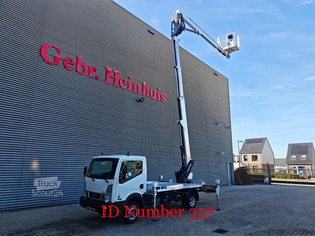 Plataforma elevatória Nissan Cabstar 35.13 NT400 Multitel MX 250