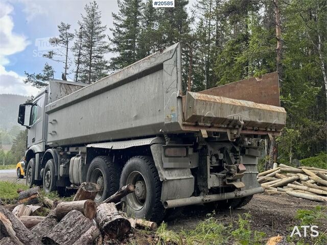 Skraldevogn Mercedes-Benz Arocs 3258 8x4 Tipper Truck – Low Mileage!