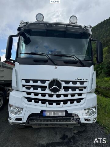 Skraldevogn Mercedes-Benz Arocs 3258 8x4 Tipper Truck – Low Mileage!