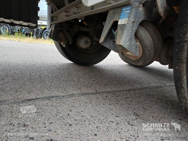 Odprta polprikolica s ponjavo Schmitz Cargobull Curtainsider Standard Staplerhalterung Getränke