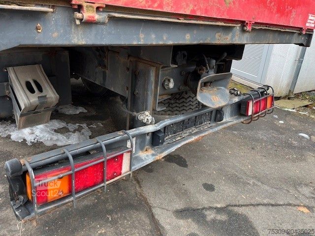 Tovornjak s ploščadjo SCANIA H 93 mit PK 14500 FB & Seilwinde