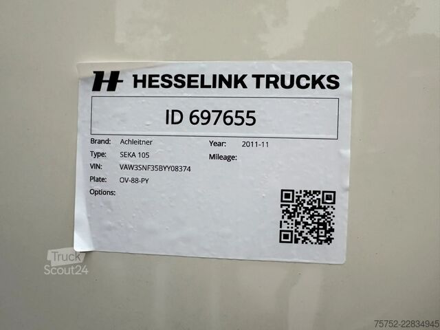 бак SEKA 28.500L Isolated RVS/Stainless steel Vogelsang ...