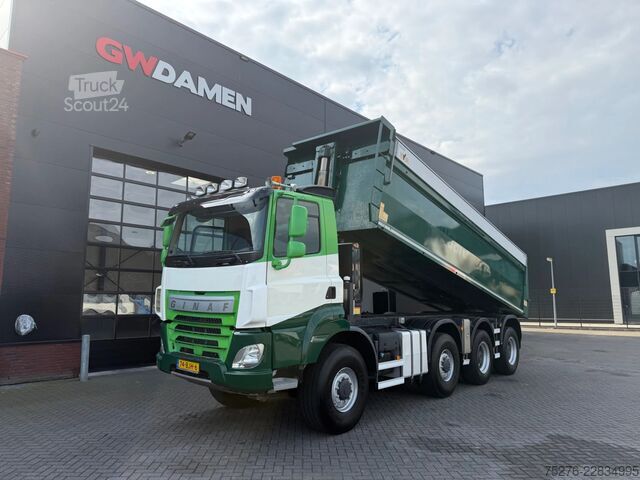 Savivartis Ginaf X 4446 TS 8x8 22 m3 Tipper Euro 6