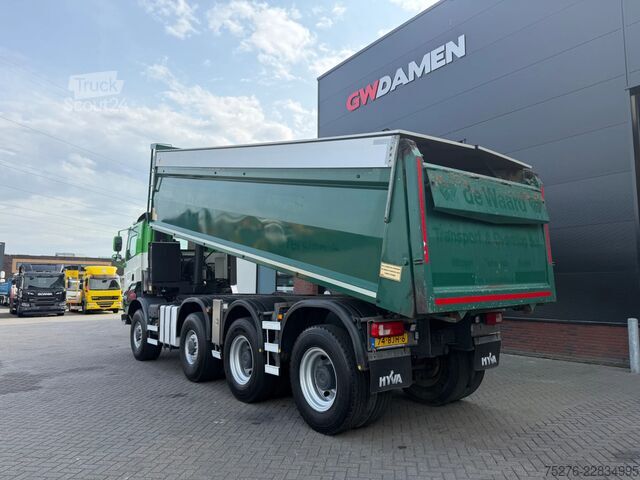 Savivartis Ginaf X 4446 TS 8x8 22 m3 Tipper Euro 6