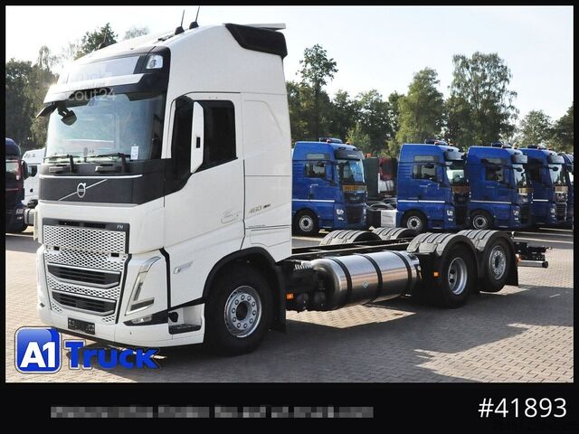 Lastbilchassis VOLVO FH 460 XL, Chassi Standklima,  LNG GAS